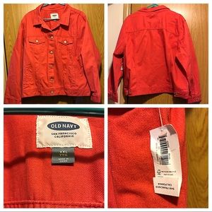 NWT Old Navy Denim jacket size XXL